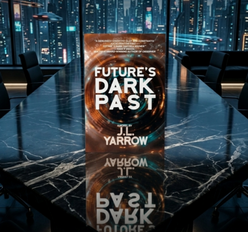 Future’s Dark Past science fiction novel cover by J.L. Yarrow